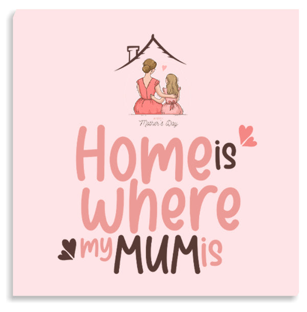 HOME IS WHERE CANVAS FRAME