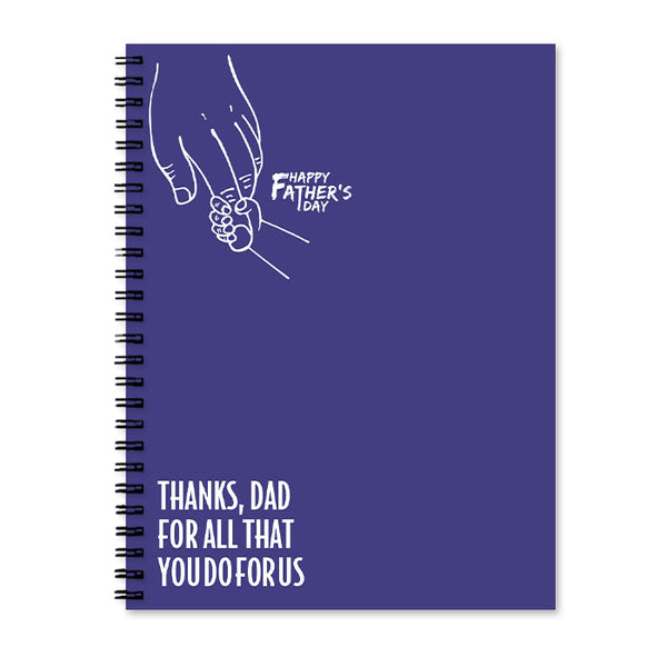 Fathers Day Printed Notebook