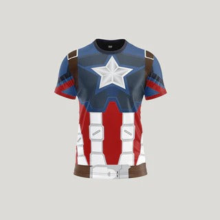 CAPTAIN AMERICA ALL-OVER PRINT T-SHIRT