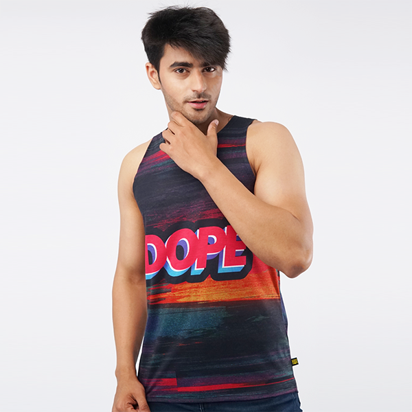 DOPE Men All over TANK TOP