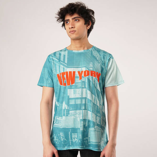 NEW YORK Men ALL OVER PRINT T SHIRT