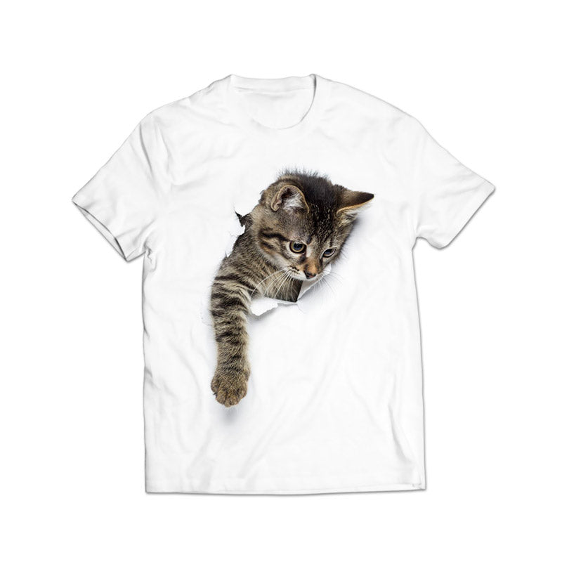 3d cat t best sale shirt