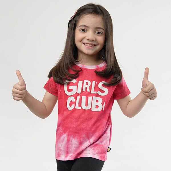 Girls Club KIDS ALL-OVER PRINT T-SHIRT