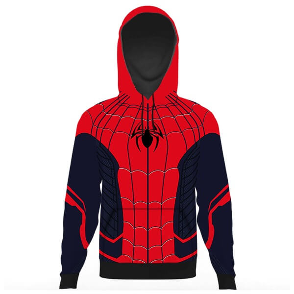 Spiderman hoodies for adults top