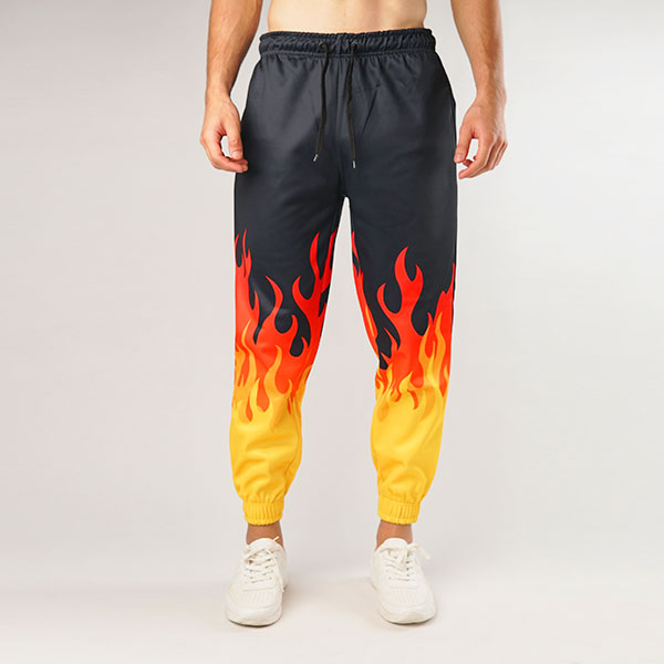 Black Flamer MEN JOGGER PANT