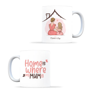 HOME IS WHERE MUG