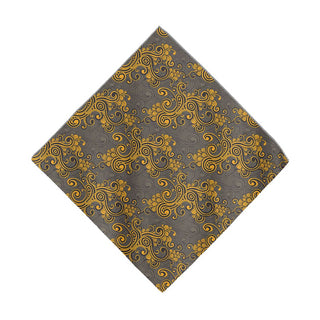 Gold Crips Printed Bandana