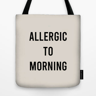 Allergic to morning