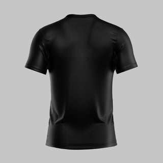 ARMANI BLACK GRAPHIC T-SHIRT