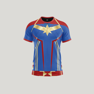 Captain Marvel Kids Unisex All-Over Print T-Shirt