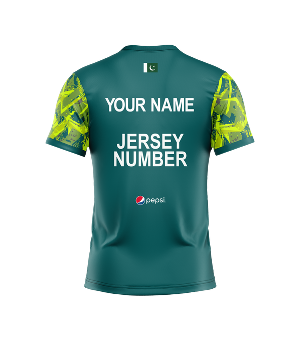 Pakistan Team Worldcup Practice T-shirt