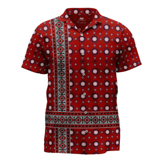 Sindhi Ajrak Hawaiin Shirt
