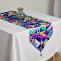 Abstract Geo Table Runner