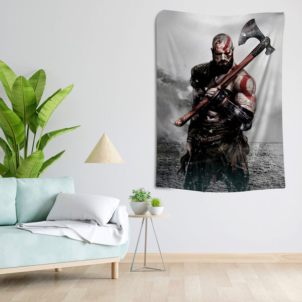 GOD OF WAR Wall Tapestery