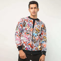 Nostalgic All Over Printed Jacket