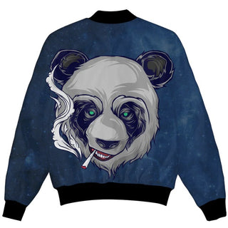 Smoking Panda II All Over Printed Jacket
