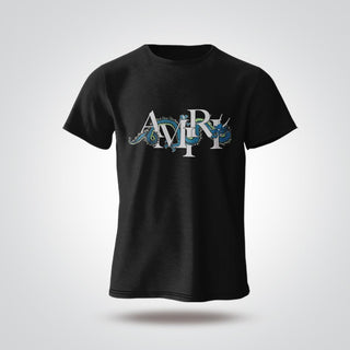 Amiri Black Dragon Graphics T-Shirt
