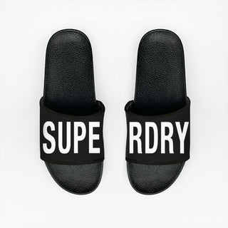 Super dry Blue Slides