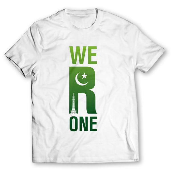 We are One Printed Unisex Graphic T-Shirt