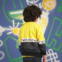 Yellow & Black Kids Jacket