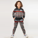 Checkerd 01 Kids Tracksuit