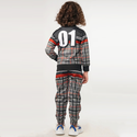 Checkerd 01 Kids Tracksuit