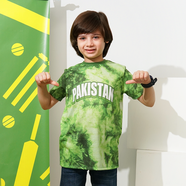 Tie Dyed Patriot Kids T-shirt