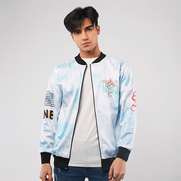 State Of Mind All Over Printed Jacket