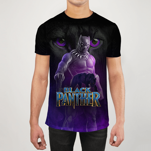 BLACK PANTHER MEN ALL-OVER PRINT T-SHIRT