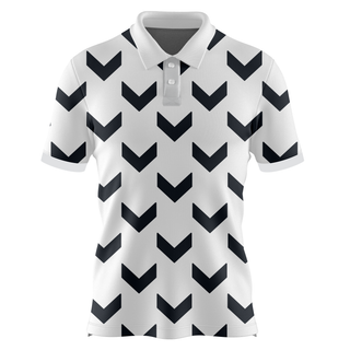 Arrows Pattern Polo T-shirt