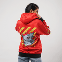 Baddie Retro All Over Printed Hoodie