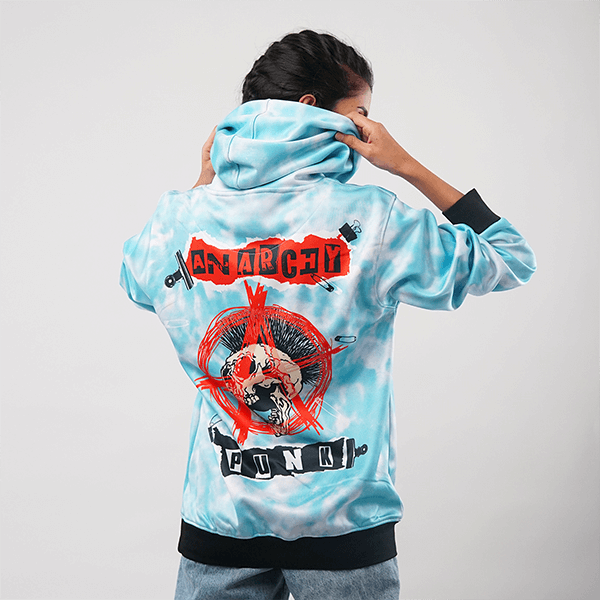 Anarchy All Over Printed Hoodie