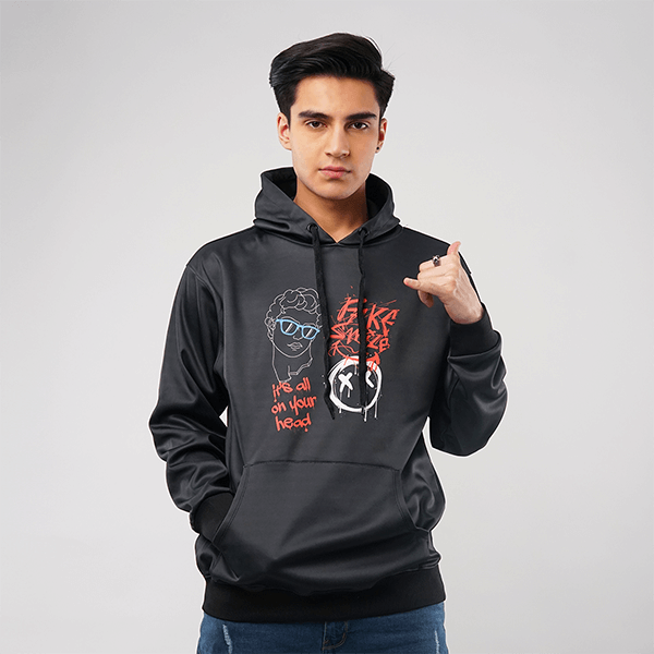 Fake Smile Retro All Over Printed Hoodie