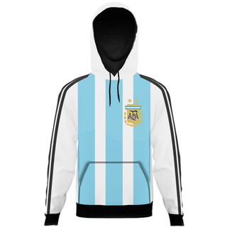Team Argentina All Over Printed Hoodie