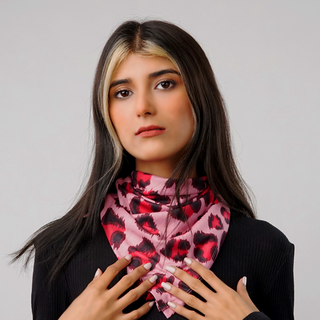 The Pink Cheetah Print Bandana