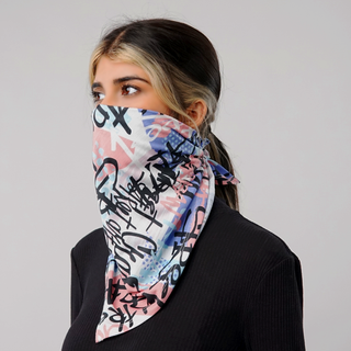 Scribbled Printed Bandana