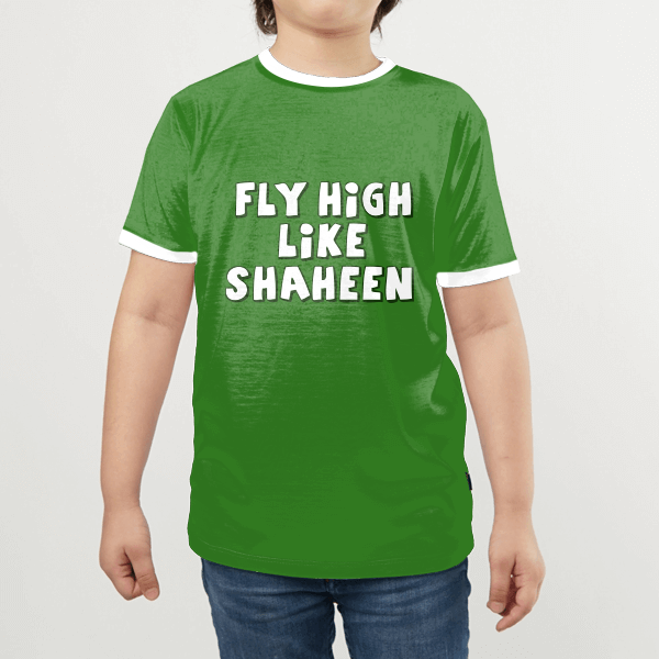 Fly High Like Shaheen Kids T-shirt