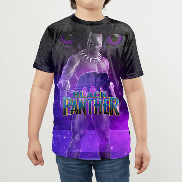Black Panther Kids All Over Print T-shirt