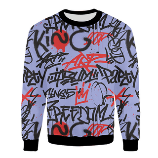 Graffiti Printed Sweatshirt