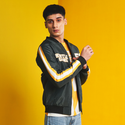 Hustle Green Olive Bomber Jacket