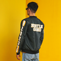 Hustle Green Olive Bomber Jacket