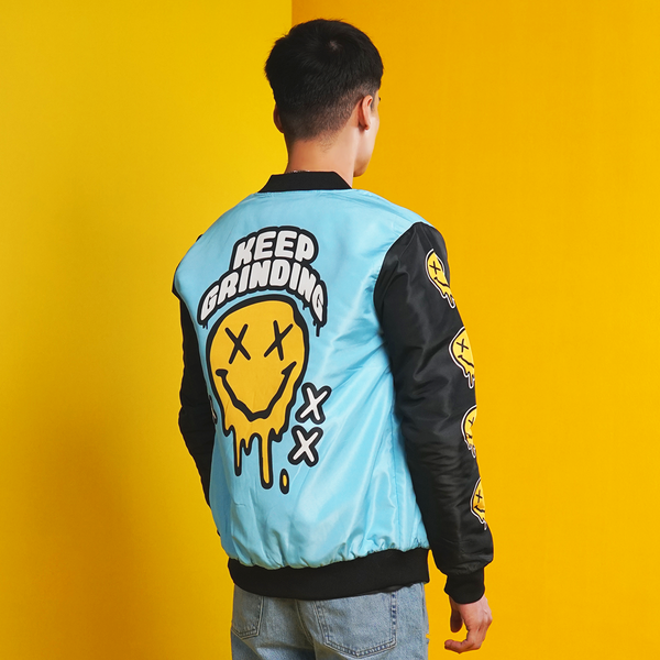 Keep Grinding Bomber Jacket