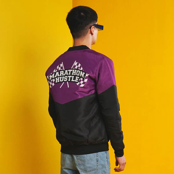 Marathon Hustle Bomber Jacket