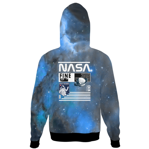 NASA All Over Printed Hoodie