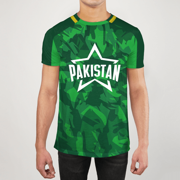 Pakistan Star Men ALL-OVER PRINT T-SHIRT