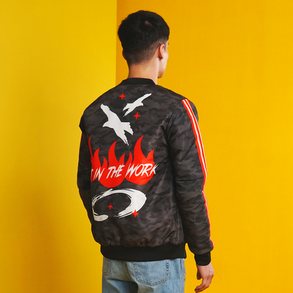 Put In The Work Bomber Jacket