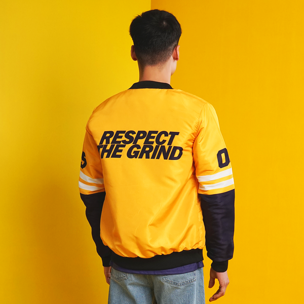 Respect The Grind Bomber Jacket