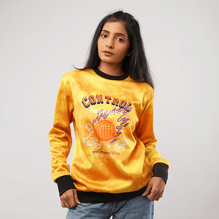 Control Printed Sweatshirt