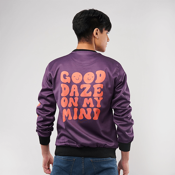 Good Daze Printed Sweatshirt