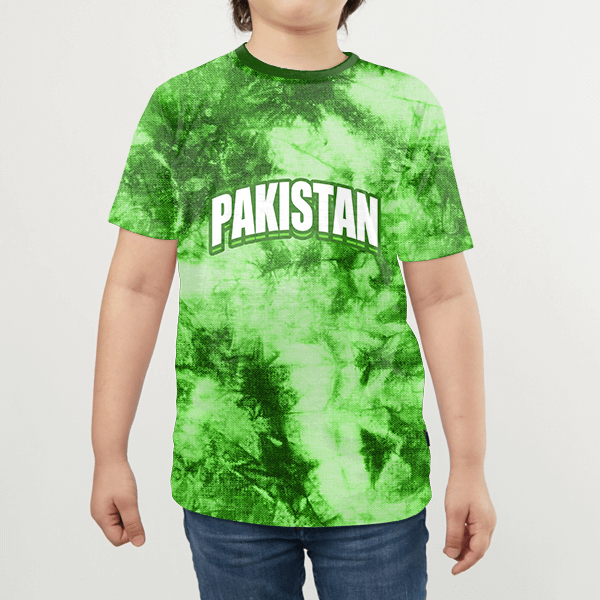 Tie Dyed Patriot Kids T-shirt